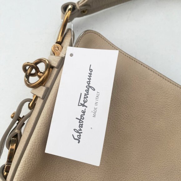 Salvatore Ferragamo Fergie Leather Hobo Bag - Picture 6 of 14